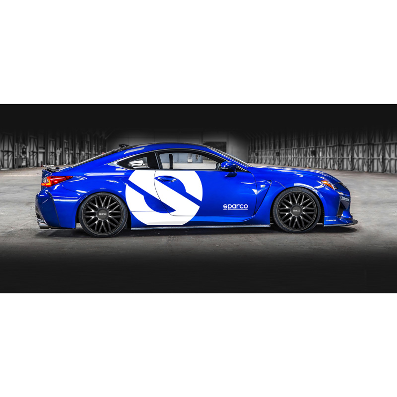 Sparco Wieldoppen Roma - 16-inch - Grijs/Zwart - Set van 4 stuks