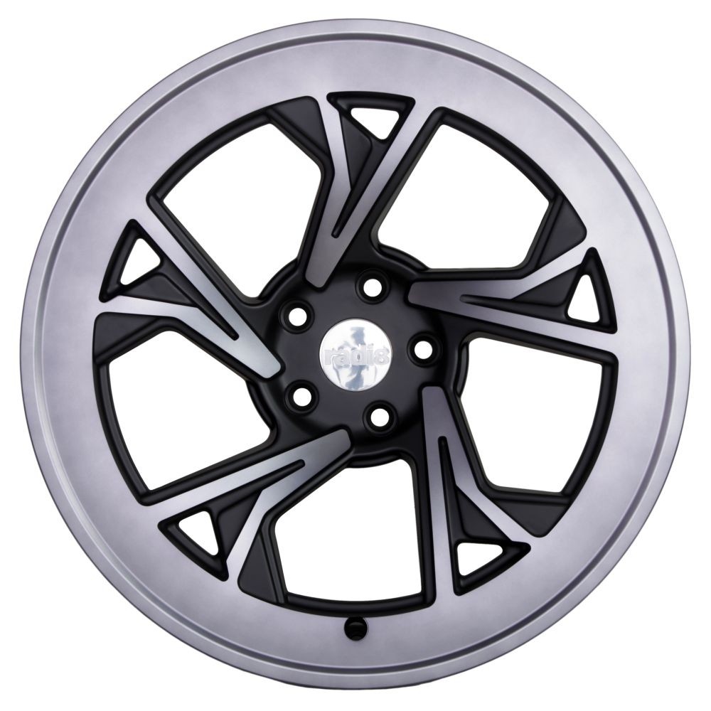 RADI8 C5 9.5x18 5x100 35 Dark Mist 66,6 Velgen