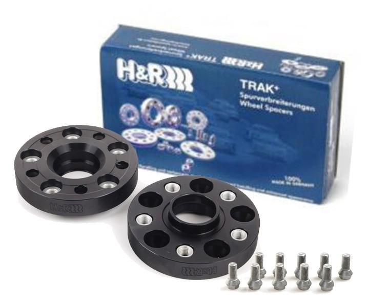 H&R Spoorverbreders DRA40 Systeem 20 mm – 5x100 – Naaf 57,1 mm – Zwart