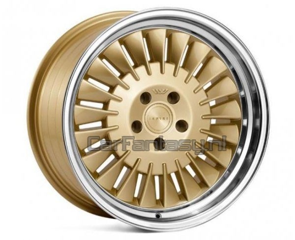 Ispiri CSR1D 8.5x18 5x120 ET35 VINTAGE-GOLD SINGLE STEPPED LIP