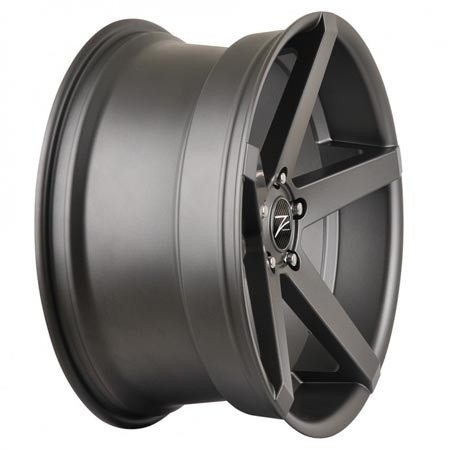 Z-Performance Six Matte Gunmetal 10x20 5x120 ET45 Velgen