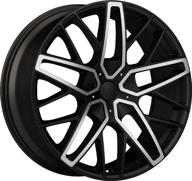 DeModa Concept Wheel 19X8.5 ET35 Vanquish Zwart/Machined