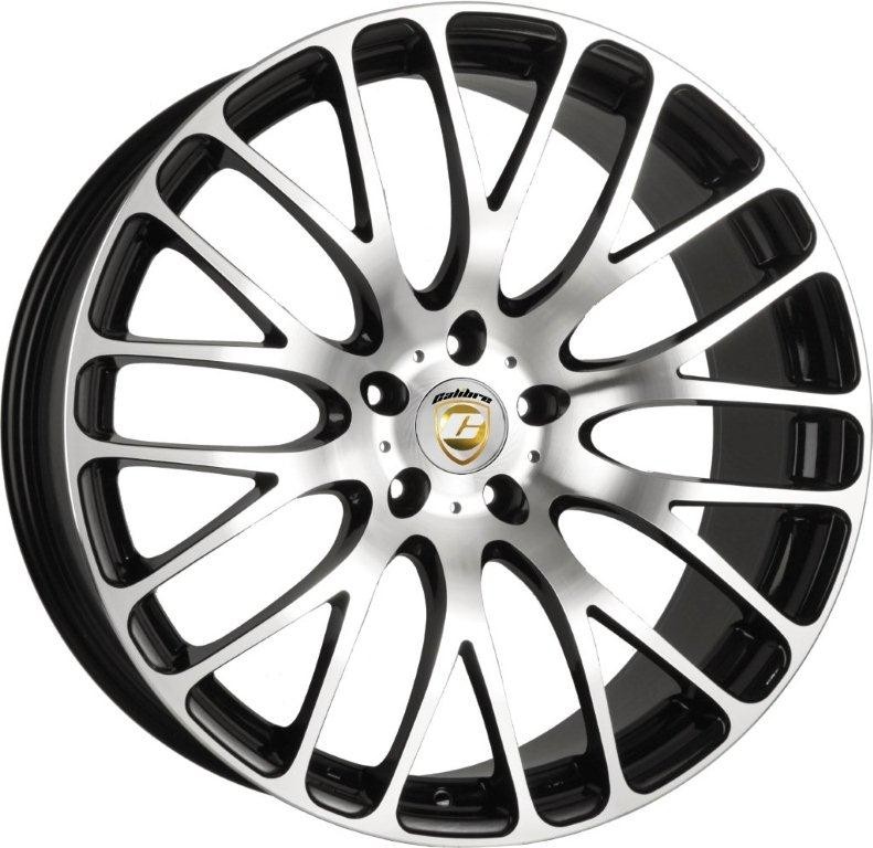 Velgen Calibre Altus 10x22 5x130 Black/Polished face