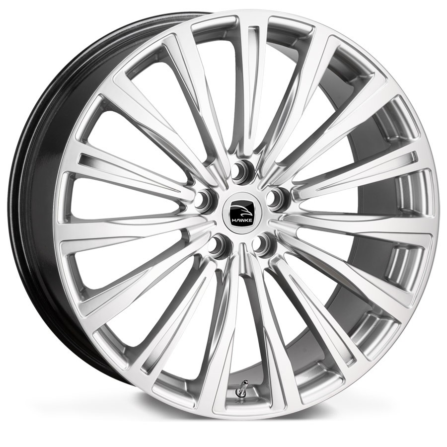 Velgen Hawke Chayton 22x9,5 5x108 ET45 Zilver