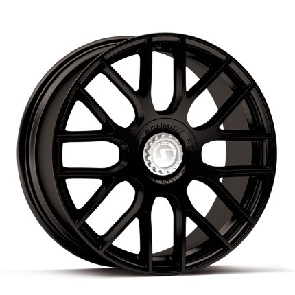 Velgen Schmidt Shift Satin zwart 8x18 5x100 ET45