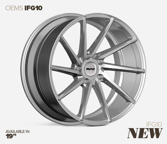OEMS IFGTR 19X9.5 5X112 ET45 SPECIAL-SILVER Velgen