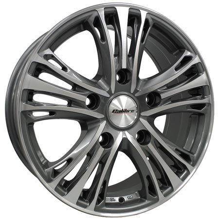 Calibre Odyssey  Velgen 7.5x18 5x160 ET48 Gunmetal / polished fa