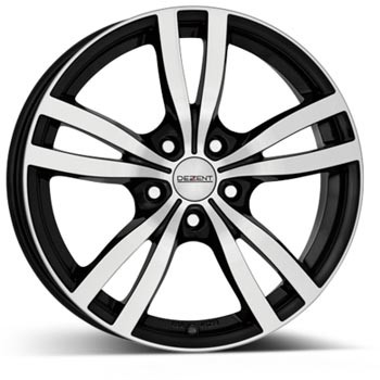 DEZENT TC dark 6,5x16 5x112 ET50 Velgen Set