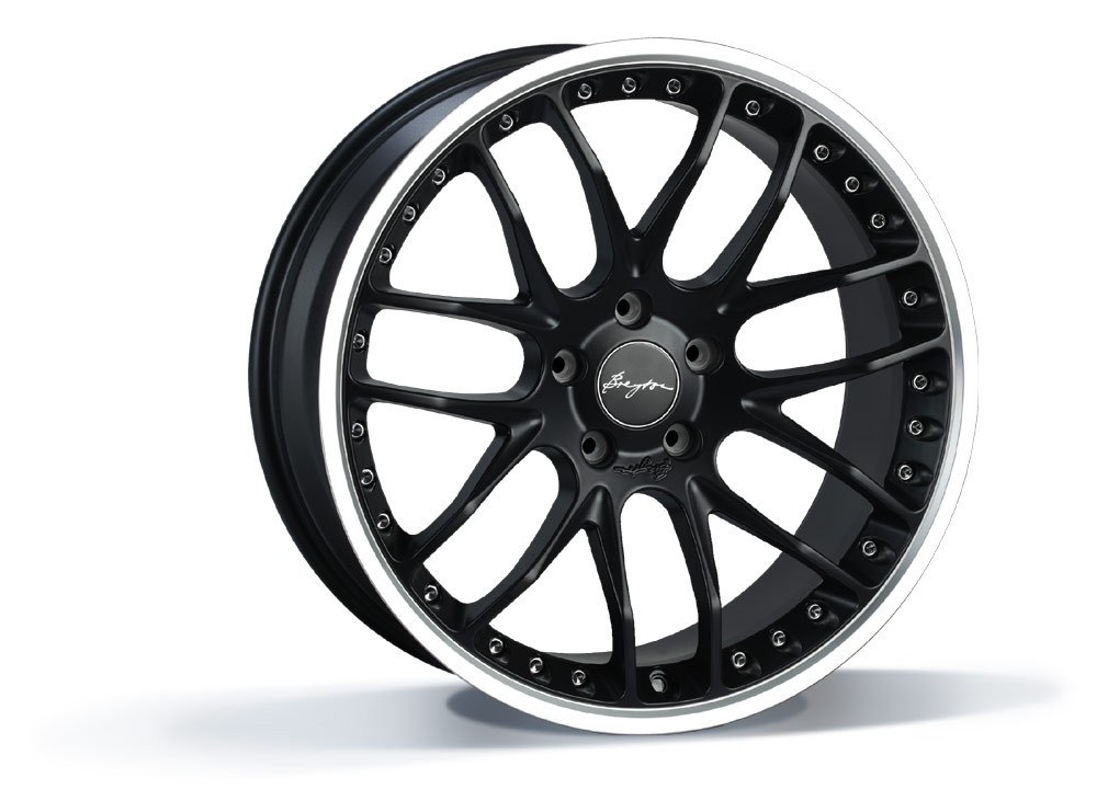 Breyton GTP 5x120 10.5x21 ET 44 Matt Black - Rand gepolijst ( 3