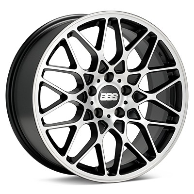 Velgen BBS RX R zwart polish 10x20 5x120 ET35
