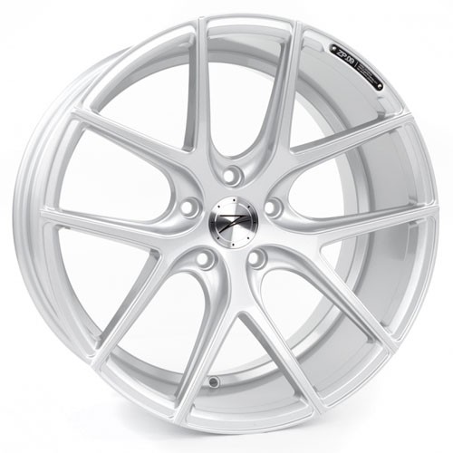 Z-Performance ZP.09 Nine Deep Concave 5x120 9.5x19 ET35 Zilver V