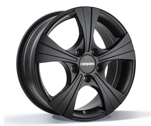 Carmani CA11 Rush 6,5x16 5x112 ET49 mat zwart Velgen