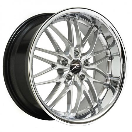 Z-Performance Two Hyper Silver Inox 8,5x19 5x112 ET38 Velgen