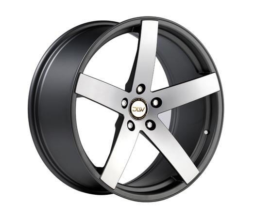 Deluxe Uros K Antraciet Matt Polish 9x20 5x120 ET17 Velgen